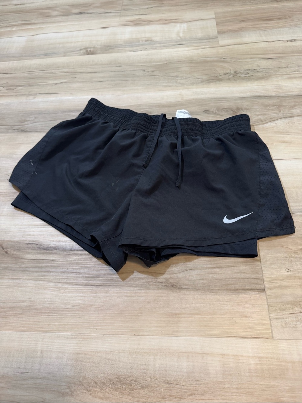 Nike Black Mens Running Shorts